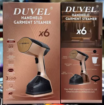 Отпариватель для одежды (ручной) "DUVEL" X6, 2000W, 300 мл., 3 режима (Германия)