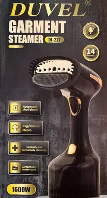 Отпариватель для одежды (ручной) "DUVEL" DL-227, 1600W, 250 мл., 35 г/мин (Германия)