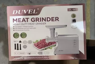 Электрическая мясорубка "DUVEL" DL-061, 2000W, реверс, 2 скорости (Германия)