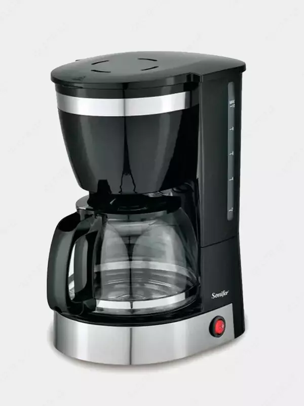 Ko'p funktsiyali qahva qaynatgich (tomchilash) "Sonifer" SF-3565, 800W, 1,25 l. (Xitoy)
