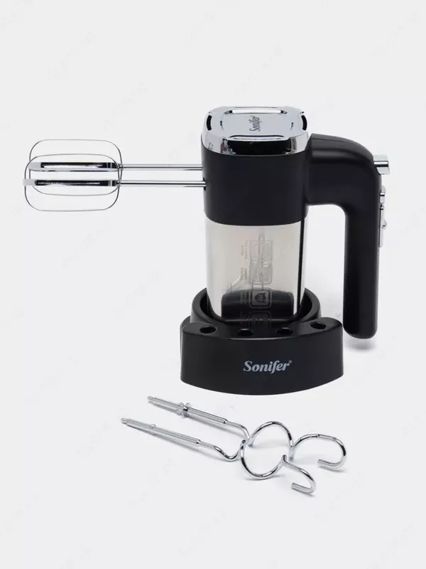 Ручной миксер "Sonifer" SF-7023, 500W, 5 скоростей, Турбо режим (Китай)