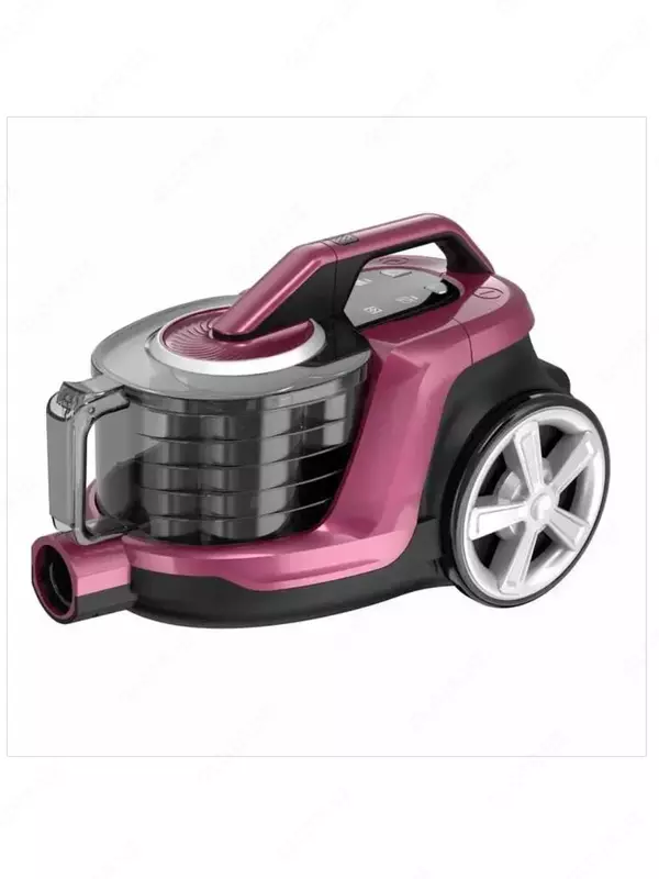 Бытовой пылесос ( inverter) "BOHN" Performer BS-501, 2500Вт, контейнер 3 л., 7 насадок (Розовый/черный)