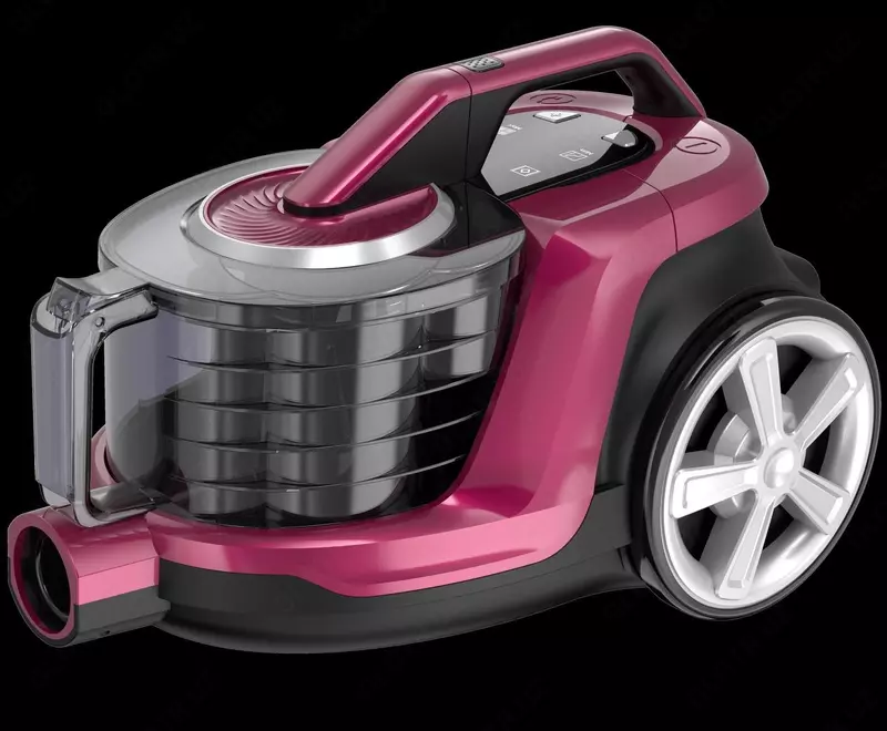 Бытовой пылесос ( inverter) "BOHN" Performer BS-501, 2500Вт, контейнер 3 л., 7 насадок (Розовый/черный)