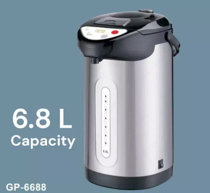 Termopot "GIPFEL" GP-6688, 1200 Vt, 6,8 l (Germaniya) Original