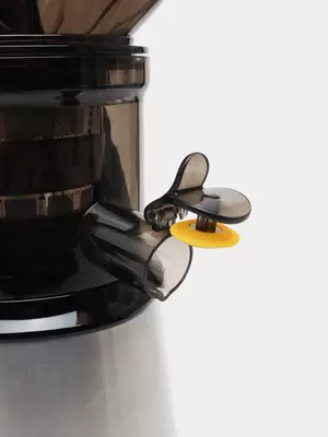 Бытовая соковыжималка (шнековая) "Gipfel" GF-5066, 1200Вт (Германия) Черная/Металлик