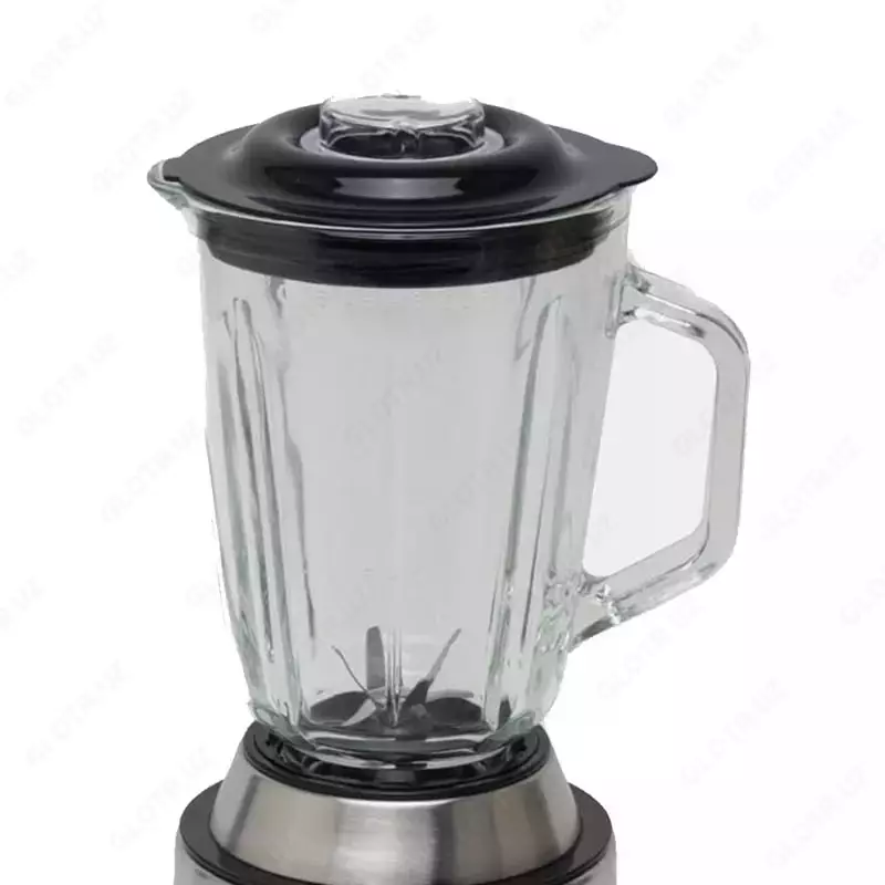 Бытовой блендер 2 в 1 "Gipfel" GF-8002, 1200Вт, 1.8 л. (Германия) Металлик/черный