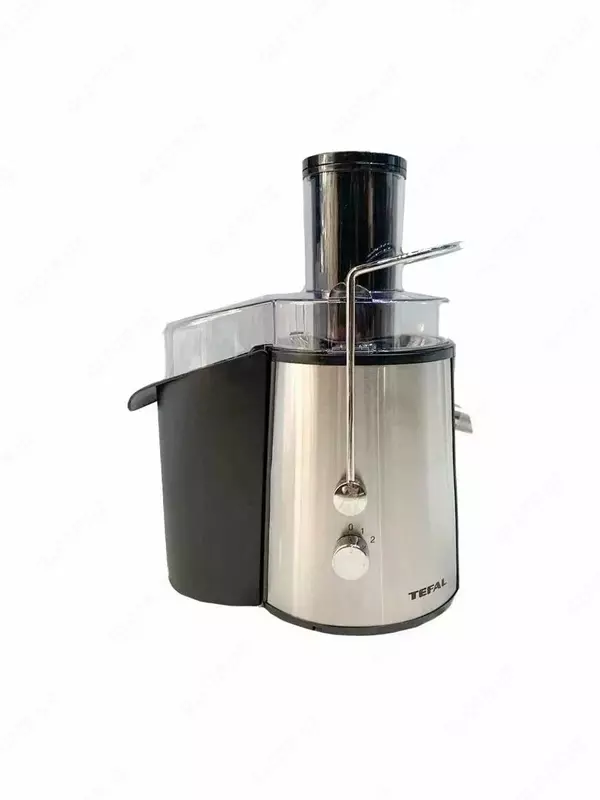 Бытовая соковыжималка (центробежная) "Tefal" TF-5088, 1000Вт, 1/1.5 л. (Франция) Металлик/Черная