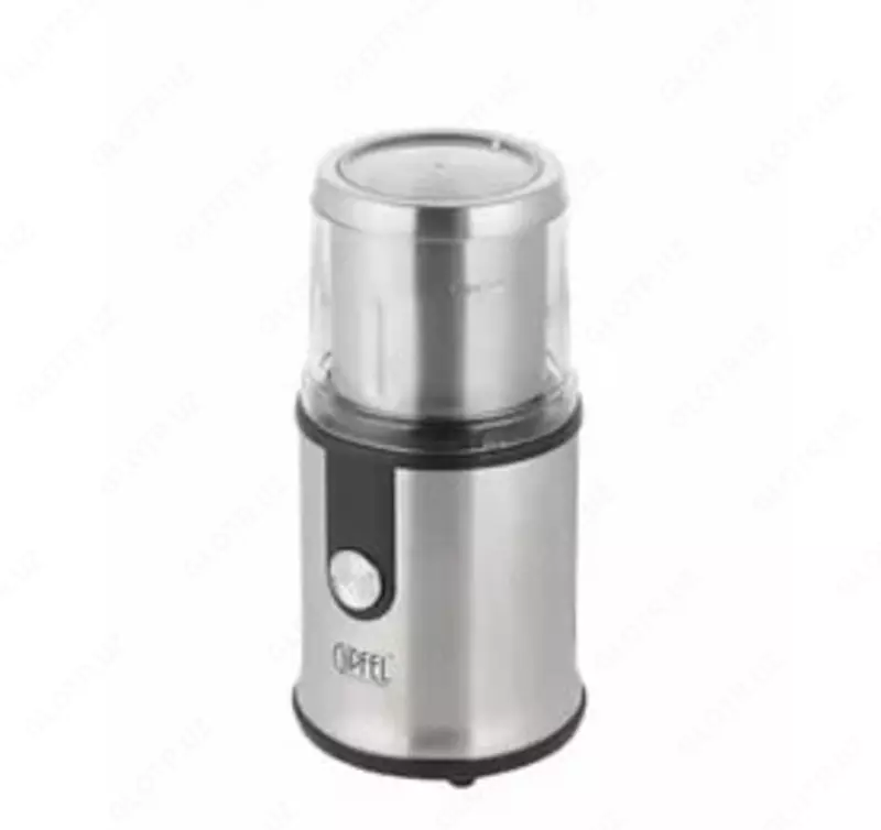 2-in-1 qahva maydalagich "Gipfel" GF-1505, 400 Vt, 2 ta konteyner (Germaniya) Metall