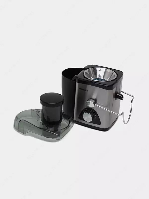 Samsung S-252N markazdan qochma sharbat chiqargich, 1000 Vt, 600 ml (Xitoy), qora/metall