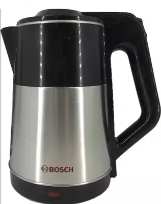 Tefal "BOSCH" BS7998 Elektr choynak, 2000 Vt, 2,5 l (Germaniya), metall/qora