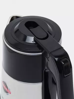 Tefal "EMERALD" EM-135 Elektr choynak, 2000 Vt, 2,5 L. (Xitoy) Metall/Qora