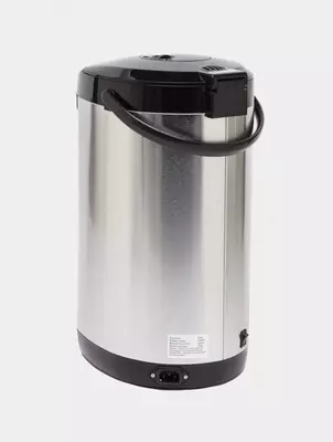 Электрический термопот, 750 Вт 3 способа подачи воды, 6.8 л (Металлик/черный)