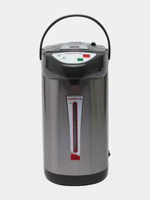 Elektr termopot "Polaris" PO 688, 750 Vt, 3 ta suv ta'minoti usuli, 6,8 l (Metalik/qora)
