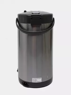Elektr termopot "Polaris" PO 688, 750 Vt, 3 ta suv ta'minoti usuli, 6,8 l (Metalik/qora)