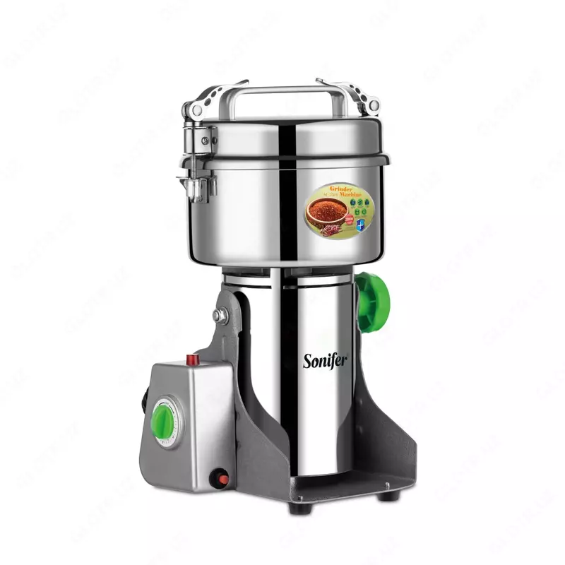 Кофемолка "Sonifer" SF-3584, 2880Вт, 1 емкость (Китай) Металлик