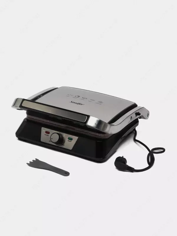 Elektr panjara "Sonifer" SF-6157, 2000 Vt, 4 ta porsiya, haroratni nazorat qilish (Xitoy) Qora/metall