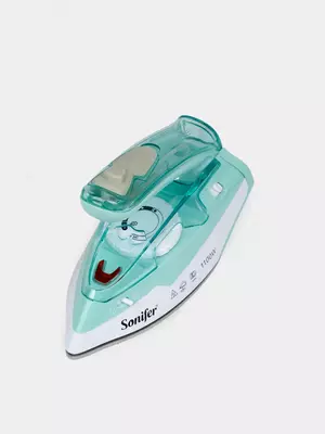 Паровой утюг (дорожный) "Sonifer" SF-9054, 1100Вт, 150 г/мин, керамическая подошва (Китай) Ассортимент