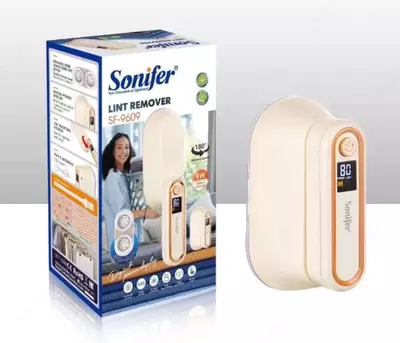 Машинка для удаления катышек "Sonifer" SF-9609, 9 Вт, 2 режима (Китай) Слоновая кость/золото
