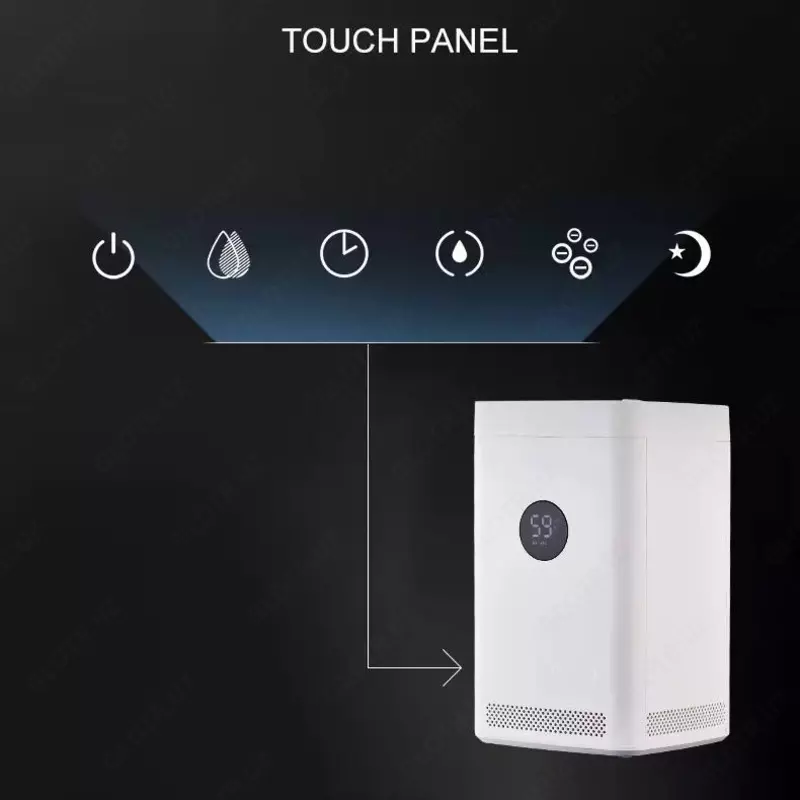 Увлажнитель воздуха "Haier" SCK-9301, 3.5 л, 45 м2 (Китай) Белый