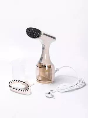 Бытовой отпариватель - щетка для одежды (ручной) "DUVEL" DL-0884B, 1800W, 30 г/мин, 300 мл (Китай) Розовый/Белый