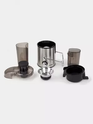 Бытовая соковыжималка (центробежная) "Sonifer" SF-5530, 400Вт, 2 скорости, 500/1000 мл. (Китай) Металлик/Черная