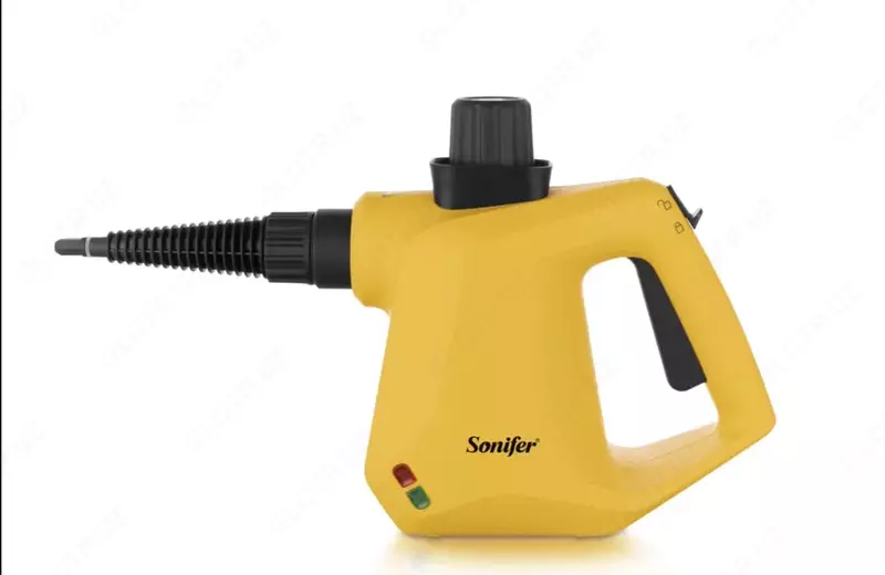 Пароочиститель 9 в 1 (ручной) "Sonifer" SF-2256, 1000W, 3 бар., пар 110°C, 250 мл. (Китай)