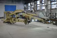 Погрузчик мешков в вагон