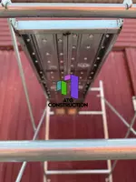 Оцинкованные строительные леса с настилом