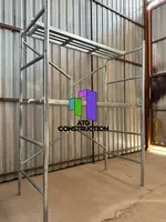 Строительные леса складные оцинкованные комплект с настилом и колесами - 1 380 000 сум