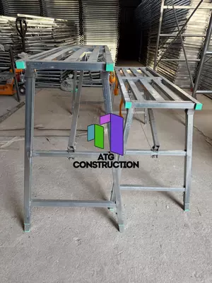 Zink qoplamali zinapoyalar va yig‘iladigan skameykalar ta’mirlash va qurilish ishlari uchun. Chakana savdo