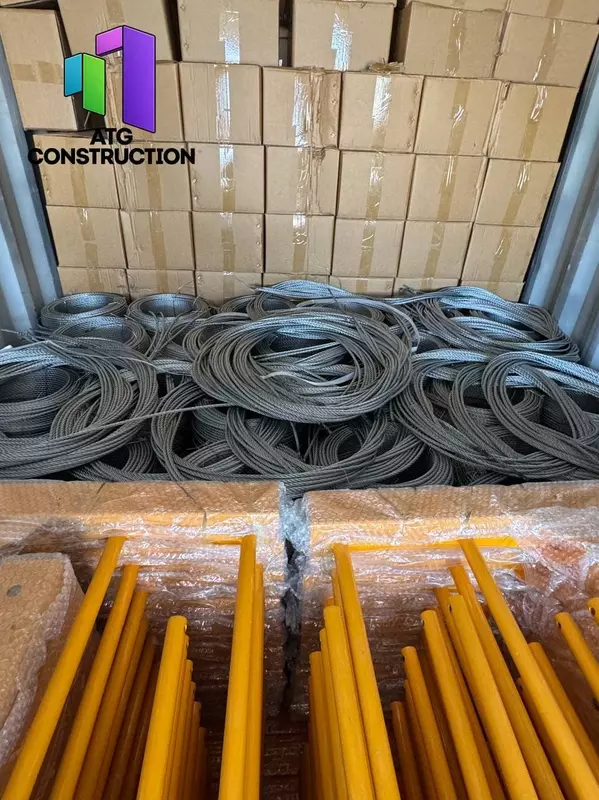  Фасадный подъемник  строительная люлька  для работ на высоте ATG CONSTRUCTION LLC
