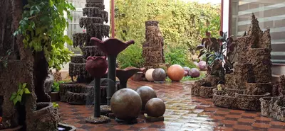 ландшафтные фонтаны