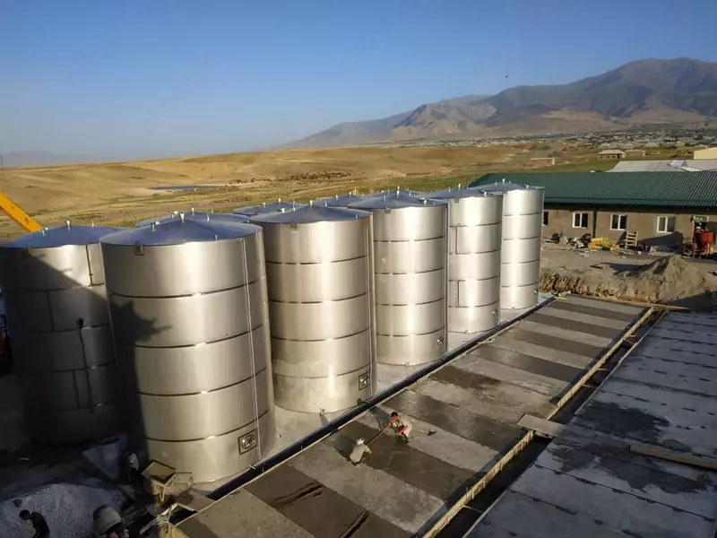 по запросу Нержавеющая емкость 150м3 для сока