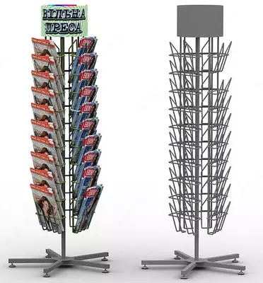 Стойки для журналов  под заказ - Цена по запросу