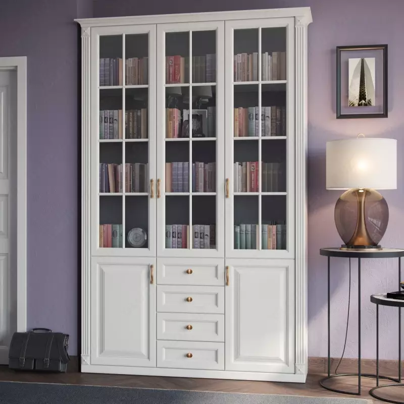 Книжные шкафы под заказ - по запросу