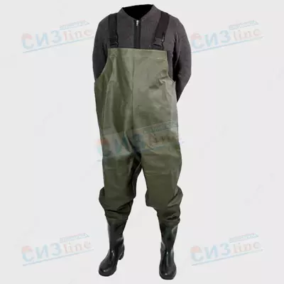 Etikli PVX yarim kombinezon