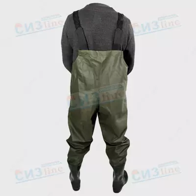 Etikli PVX yarim kombinezon