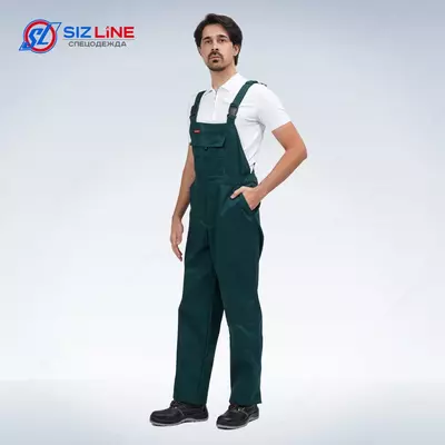 Kostyum “Staj” (aralash mato, 240) Kurtka/Yarim kombinezon, Yashil.