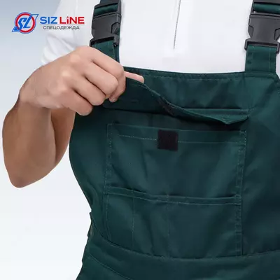 Kostyum “Staj” (aralash mato, 240) Kurtka/Yarim kombinezon, Yashil.