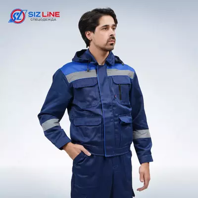 Спецодежда Костюм Титан-2 СОП с капюшоном (тк.Смесовая