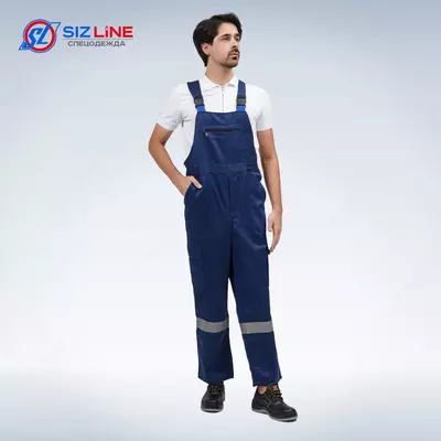 Titan-2 SOP kostyumi kaputli (aralashtirilgan mato, 210) kurtka/kombinezonlar, toʻq koʻk.