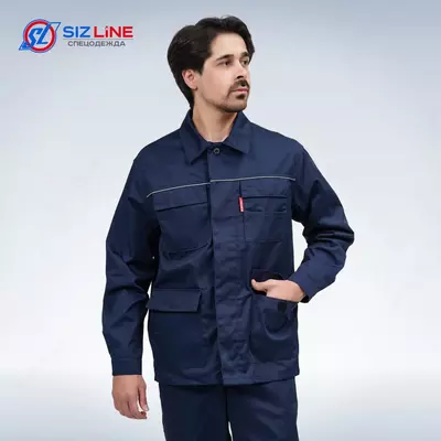 Спецодежда Костюм “Стаж”куртка/полукомбенизон