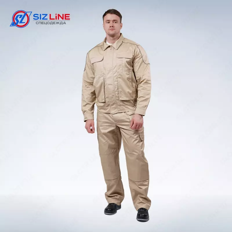 Спецодежда Антистатический костюм летний “Антистат” бежевый. - 680 000 сум