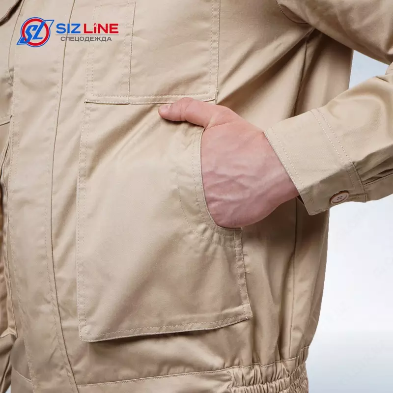 Спецодежда Антистатический костюм летний “Антистат” бежевый. - Спецодежда и Сиз от SizLine