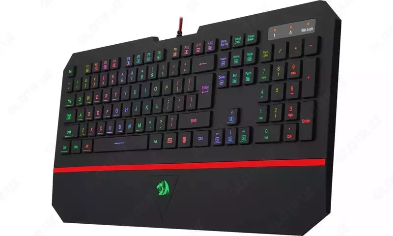 Reddragon KARURA-2 K502 RGB simli oʻyin klaviaturasi (qora/qizil) - 225 000 so'm