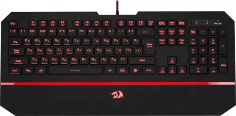 225 000 so'm Reddragon KARURA-2 K502 RGB simli oʻyin klaviaturasi (qora/qizil)