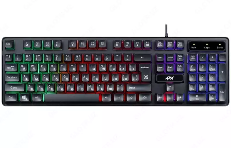 Defender Arx GK-196L ​​o'yin klaviaturasi (simli)