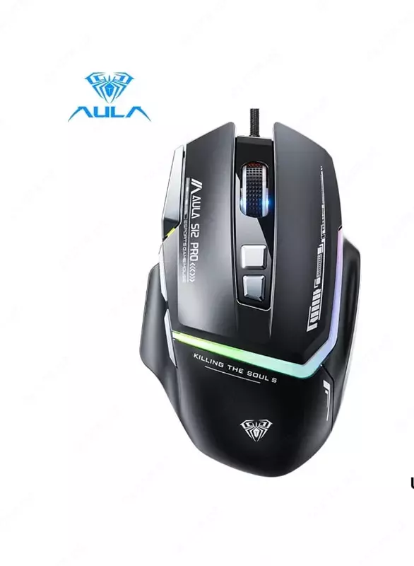 Игровые мыши "AULA" (проводные и беспроводные) с RGB-подсветкой (Ассортимент) - 125 000 сум