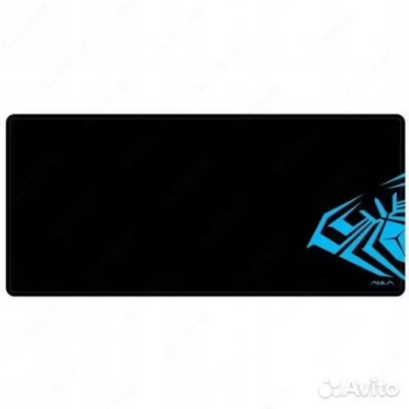 Aula MP-XL Sichqoncha paneli (400x900mm) Qora/Moviy chop etish