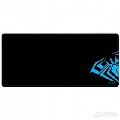 Коврик для мыши "Aula" MP-XL (400x900 мм) Черный/синий принт